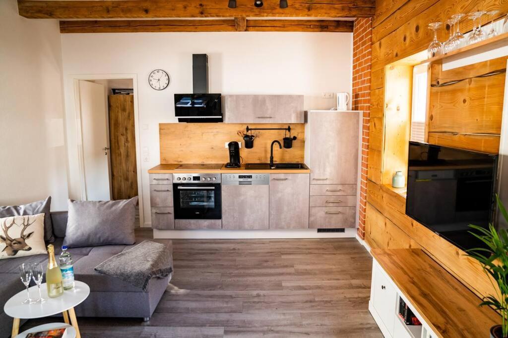 Neu Renoviertes Ferienhaus/Wohnunng Kleine Auszeit Sonnenbühl Exteriér fotografie